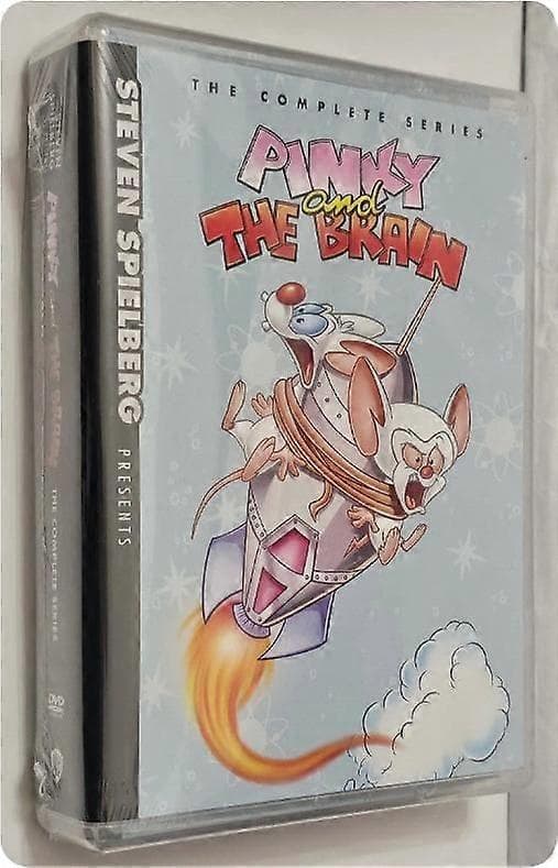 [LCS]Pinky og Brain Komplet Serie (DVD, 12-disc sæt, bind 1 2 3) NY