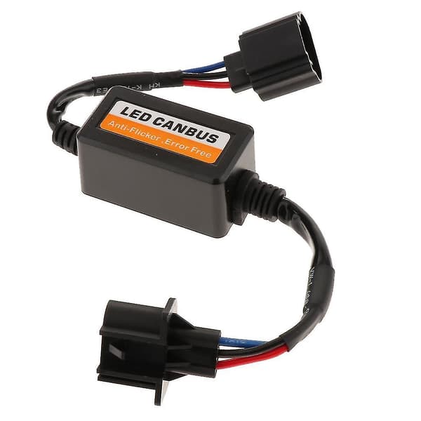 H13 LED Forlygte Canbus Fejlfri Anti Flimmer Modstand Canceller Dekoder as described 320x30mm