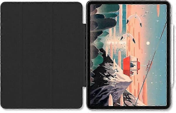 iPad Pro 11-tommers deksel med sterk magnetisk folding og justerbart stativ BLACK