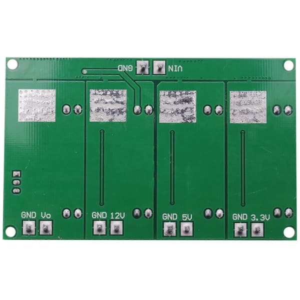 3a 4-kanals Multipel Switching Strømforsyningsmodul 3.3v 5v 12v Adj Justerbar Output Dc Dc Step-d