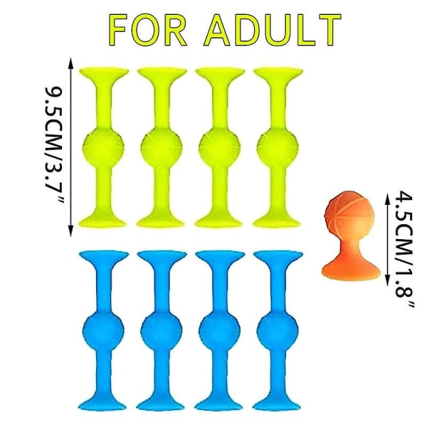 Vuxna Barn Ny Dartspel Sugpropp Dart Trickshot Set Popdarts Inomhus Utomhus Stressavlastande Leksak 9pc For Adult