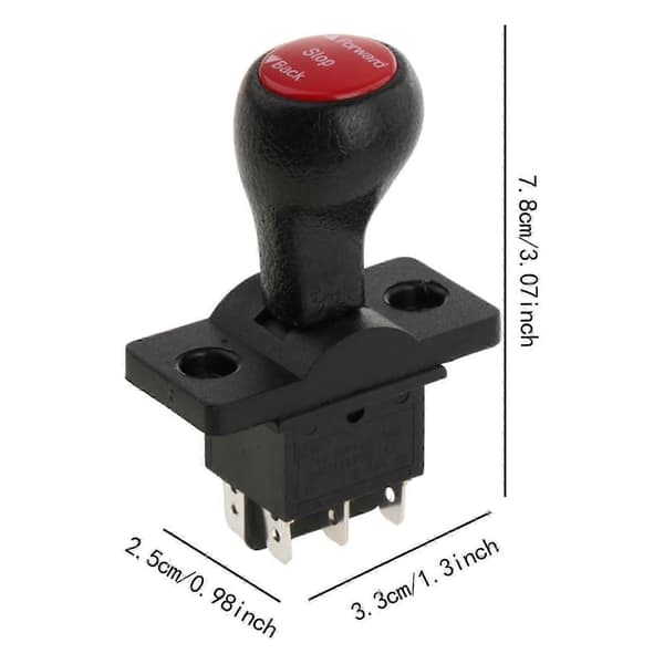 Børns elektriske bil Putter Switch, Joystick Switch Del erstatter vedligeholdelse Push Rod Power Switch RC Bil Switch til småbørn Style E