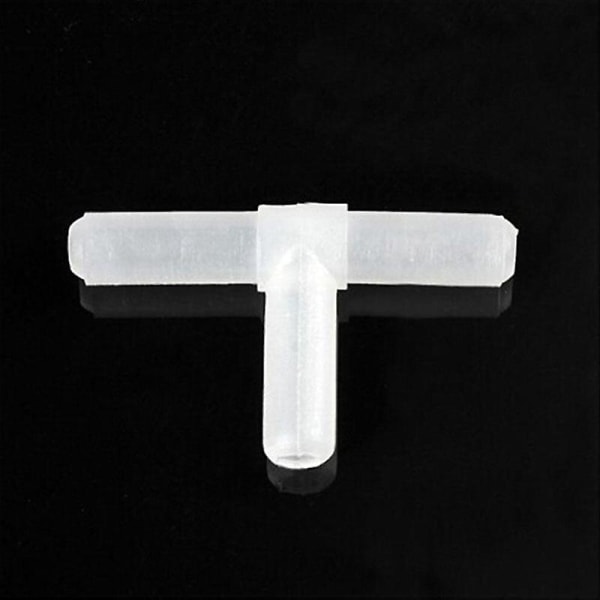 Akvarium fisketank luftpumpe kobling t-formet kobling White 3 ways
