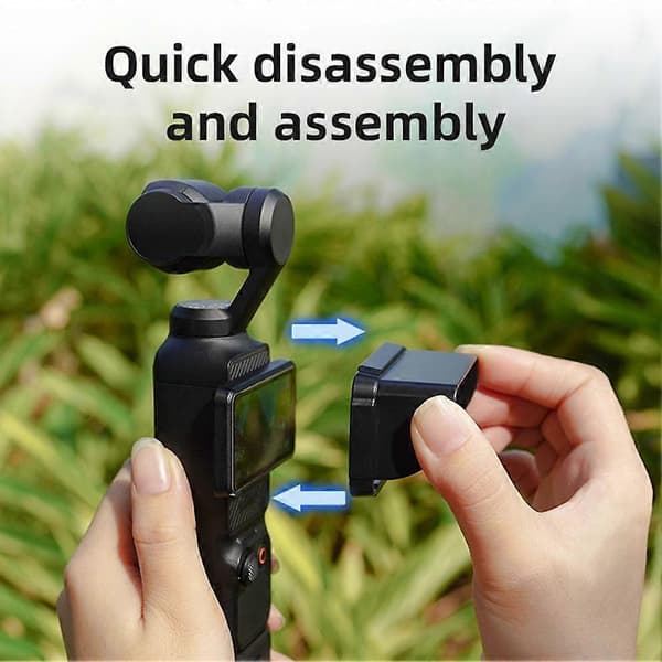 1 STK Til DJI OSMO POCKET 3 Skærmhætte Display Cover Solskærm Tilbehør Sort