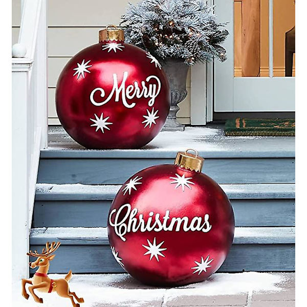 Julgranskulor Dekorationer För Hem Utomhus Uppblåsbara Leksaker Merry Christmas