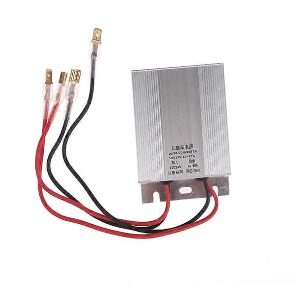 [LCS]12V 24V trinn ned til 6V 10A 15A 20A DC/DC spenningsreduserende omformerregulator 15A
