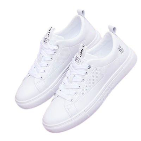 Lediga, ventilerande herrskor, allsidiga sneakers A003 white 39