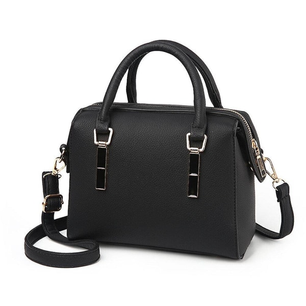 Ny mode Damväska PU Läder Handväska Dam Axelväska Tote Hänge Lyx Designer Damer