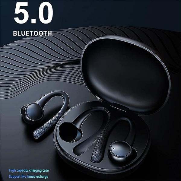 Trådlösa bluetooth 5.0 in-ear-hörlurar inbyggd mikrofon