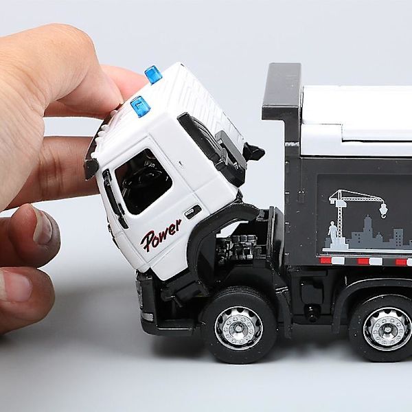 Ingenjörsbil Modell Simulering Barn Ljud Och Ljus Legering Bilmodell Lastbil Pojke