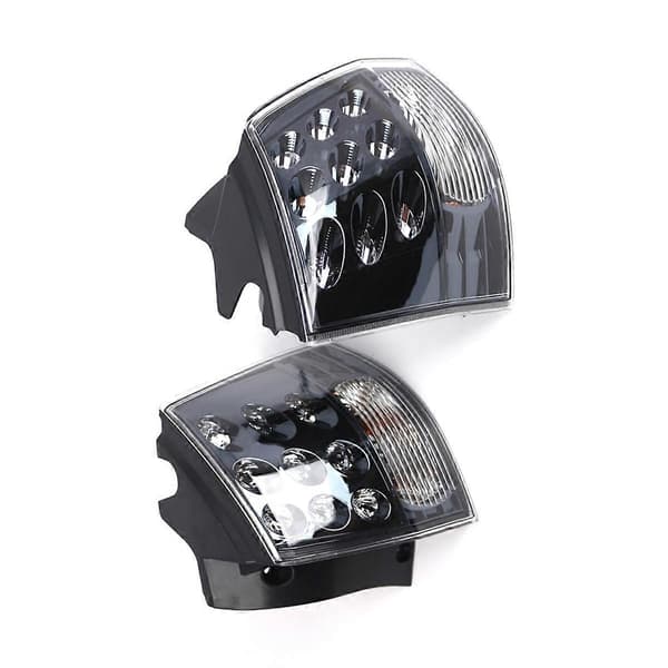 Baklykter for Mitsubishi Outlander EX 2007 2008 2009 2010 2011 2012 2013 Bakbremselys L TransparentBlack