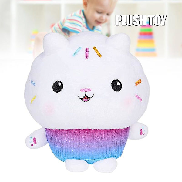 Mjuk Gabby's Dollhouse Gosedjur Docka Mjuk Prydnadskudde Dekorationer Barn Födelsedagspresent Backpack Cat