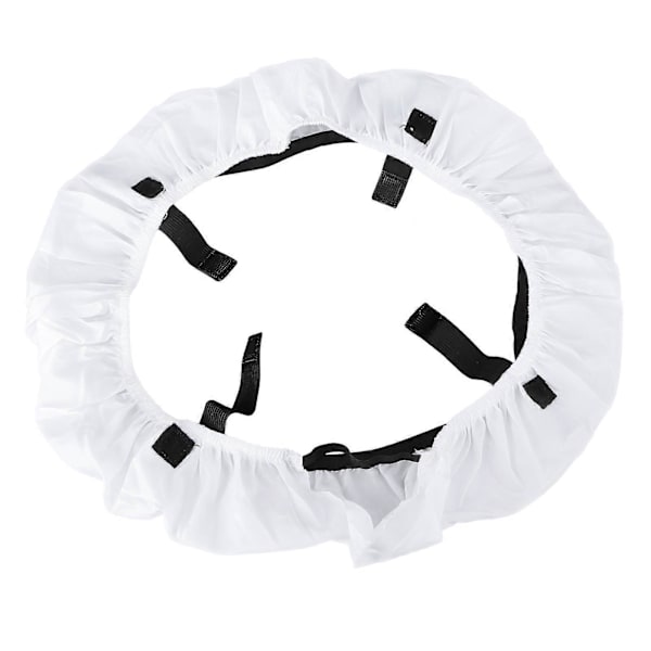 [LCS] 18 tommer ringlys diffuser blitz diffuser speedlight diffuser ring blitz softbox White