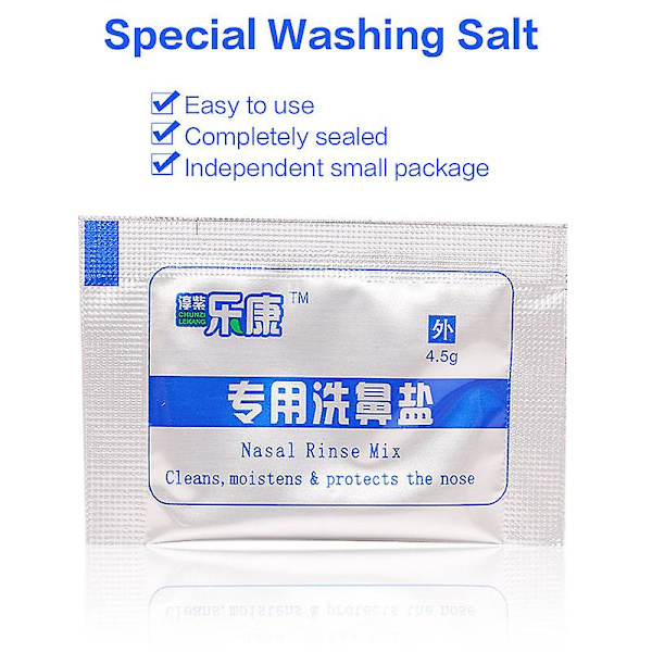 4,5 g * 60 stk. Neserenser Salt Nesevask Salt