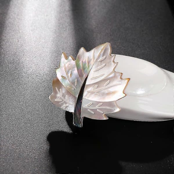 High-end Temperament Shell Blomsterbroche, Hot Selling Kreative Brochepynt, Julegaver