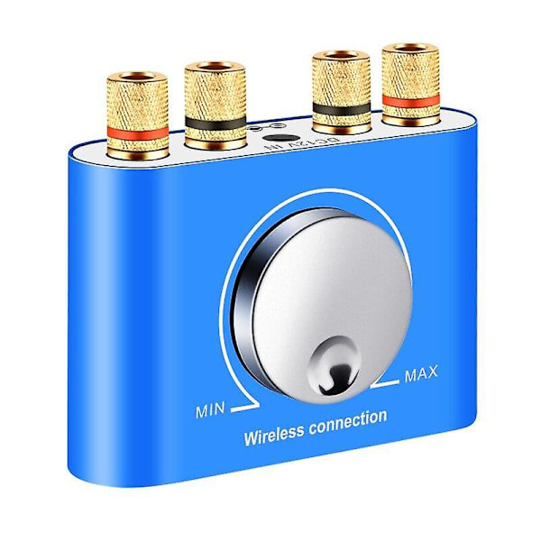 Bluetooth 4.2 Vahvistin Audio Digitaalinen Vahvistin Hi Fi Stereo 2.0 MiniOffice|Kannettavat Kaiuttimet (Sininen)