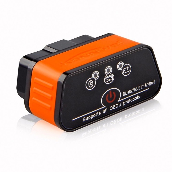 Icar2 Obd2 Elm327 V1.5 Wifi -sovitin Auton skanneri Auton diagnostiikkatyökalu Auton vikakoodinlukija