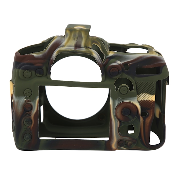 Kamerabeskyttelsesetui lavet af silikone, egnet Kompatibel med Nikon D7000 kamera, tilbehør, camouflage