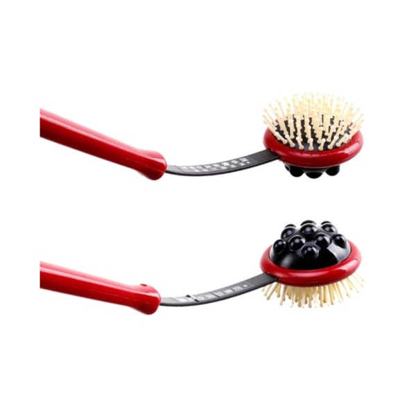 Kropp Huvud Massage Teleskopisk Utdragbar Ryggkliare Massager