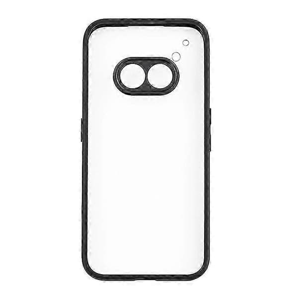 Frostat TPU Hybrid Transparent PC-telefonfodral Black For Nothing Phone 2a