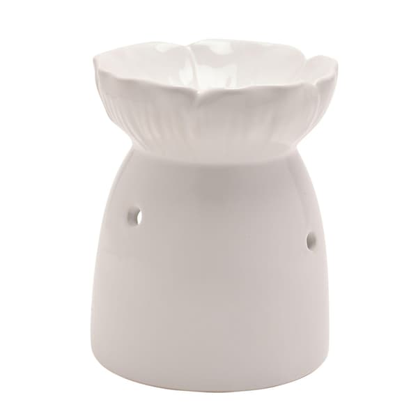 [LCS]Hestia Flowers Voksbrenner One Size Hvit Hvit White One Size