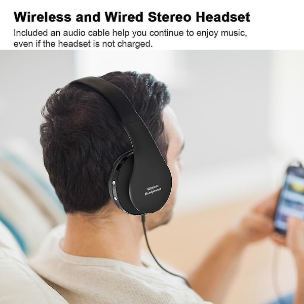 Hörlurar med mikrofon Gaming Earphone Over Ear Vikbar Blu
