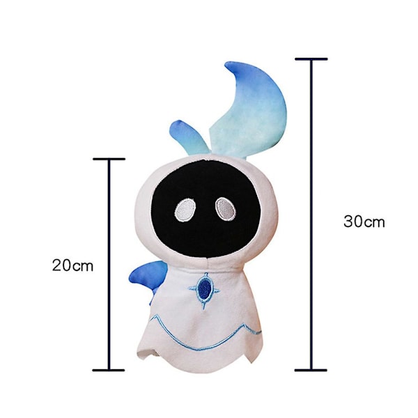 Spel Genshin Impact Barbatos Söt Mjuk Plyschleksak 20cm