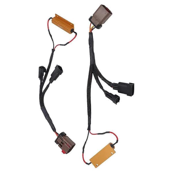 1 par halogen til LED baglygte konverteringsledningsnet sæt til Dodge Ram 1500 2009-2018, Ram 2500/3500 2010-2018