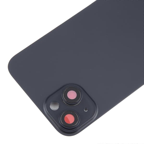 För iPhone 15 Plus batteribakstycke med kameralinsskydd + MagSafe-magnet Black