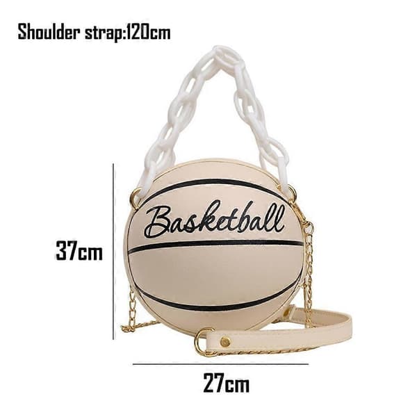 Dame Basketballformet Mini Kæde Pung Skuldertaske Messenger Håndtasker