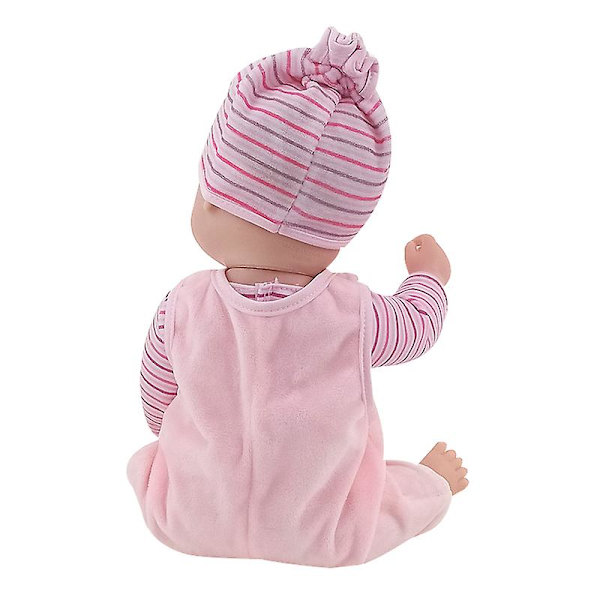 Mjuk Kropp Baby Docka Med Öppningsbara/Stängbara Ögon set2