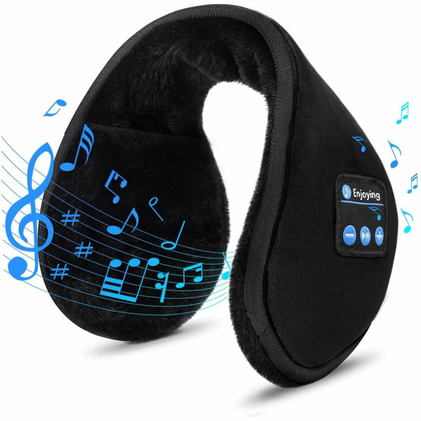 Bluetooth 5.0 Hörlurar Trådlösa Musik Hörselkåpor Headset Hörselvärmare Muffs