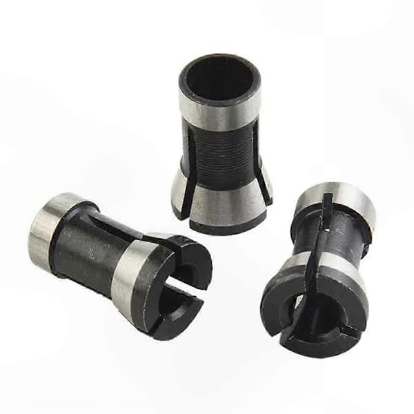[LCS]Sæt med 4 fræserpatroner, 6mm, 8mm, 6.35mm til elektriske fræseværktøjer