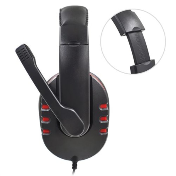 Gaming Headset 3,5 mm Over-Ear Mikrofon Headset för Nin O Swit