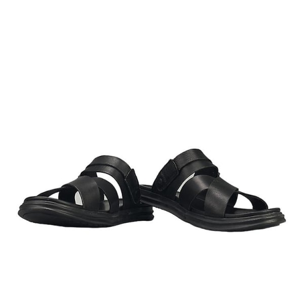 Casual strandskor för män Mjuksulade sandaler och tofflor 38