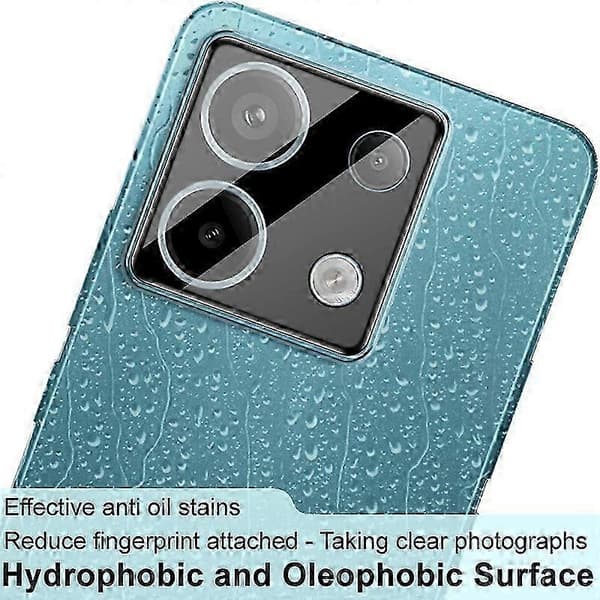Sort version imak High-Definition Integreret Glaslinsefilm Kamera Not Specified For Xiaomi Redmi Note 13 Pro 5G