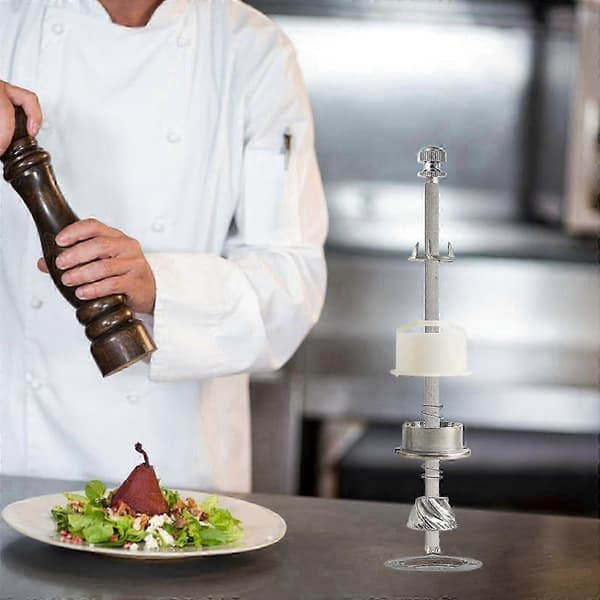 Rustfrit stålkerne med stang til køkkenkværndele tilbehør 8inch