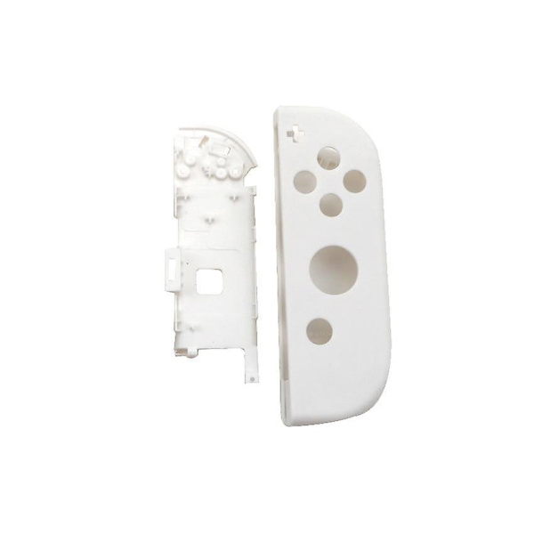 Yuxi plast vänster höger hölje skal ersättning Kompatibel med Nintend Switch NS NX Joy Con JoyCon handkontroll skyddsfodral Clear
