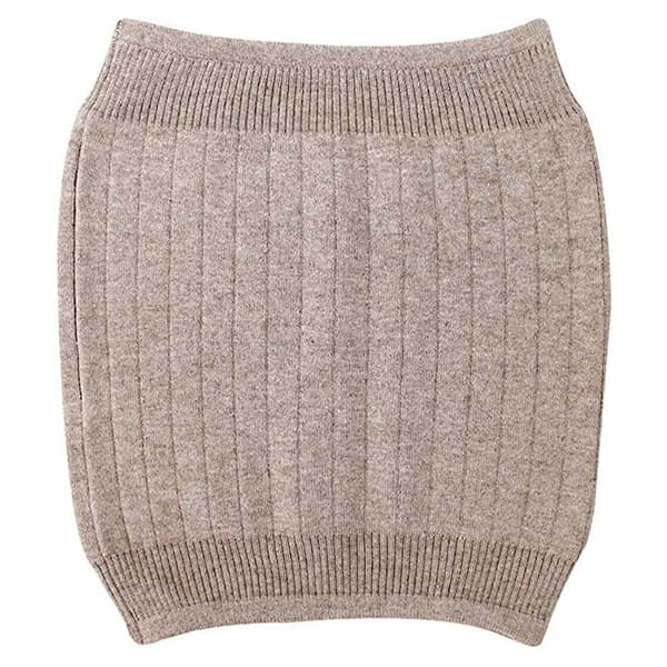 Vinter Cashmere Nyrevarmer Rygvarmer Elastisk Taljestøtte Beige