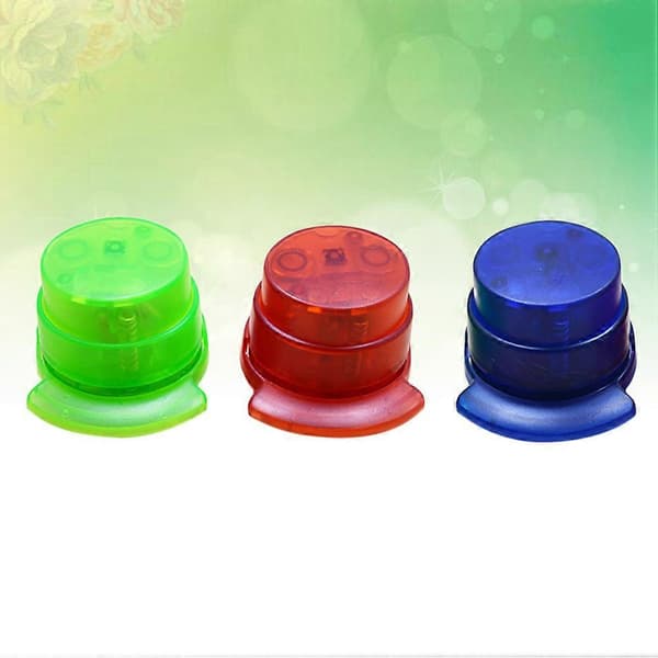 Stiftefri stiftemaskin ministil for papirbinding 6 stk. assorterte farger plast