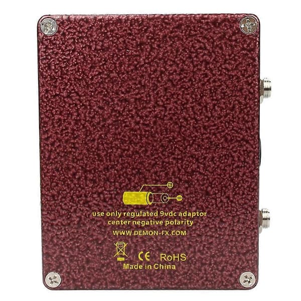 [LCS]of Tone Overdrive Stomp Analog Baserad på Analog Man Effect of Drive Gitarr Effektpedal Tillbehör RedBrown