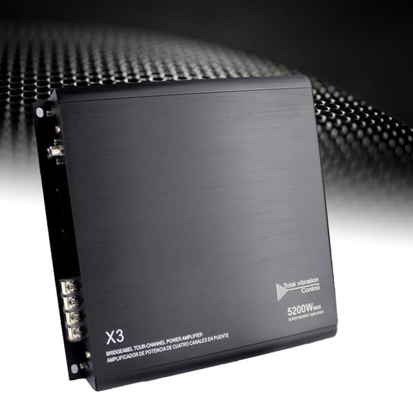 [LCS]Bilstereo 2-kanalsförstärkare 5200W effekt Termiskt skydd Enkel installation