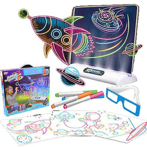 [LCS] Light Up Tracing Pad, barn Magic Pad Light Up ritbräda style5