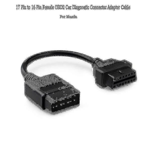 For Nissan OBD1 til OBD2 adapterkabel - 14-pinners til 16-pinners diagnosekontakt