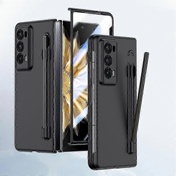 Honor Magic V2 telefondeksel med pennholder - Slankt PC-deksel og integrert pennboks