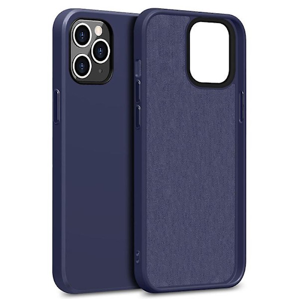 TPU-etui kompatibelt med iPhone 12 12pro 12pro Max Blue iPhone 12 Mini