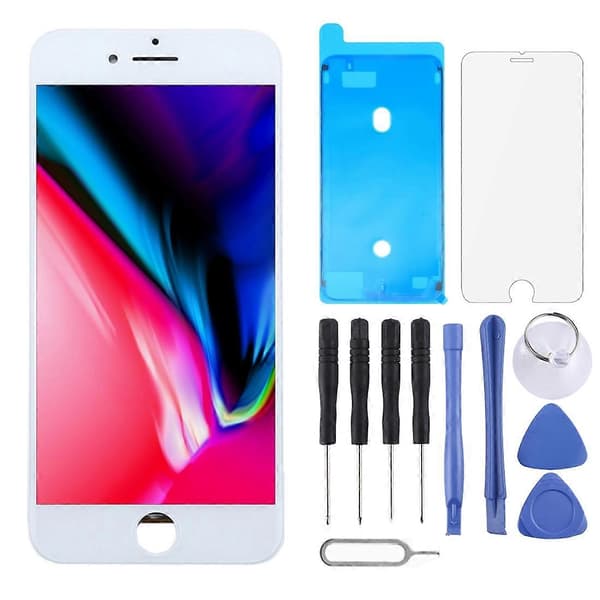 [LCS]TFT LCD-skærm til iPhone 8 Plus White
