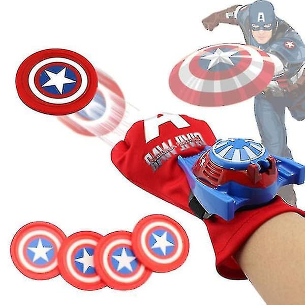 Captain America Handsker Affyrer Sjovt Legetøj