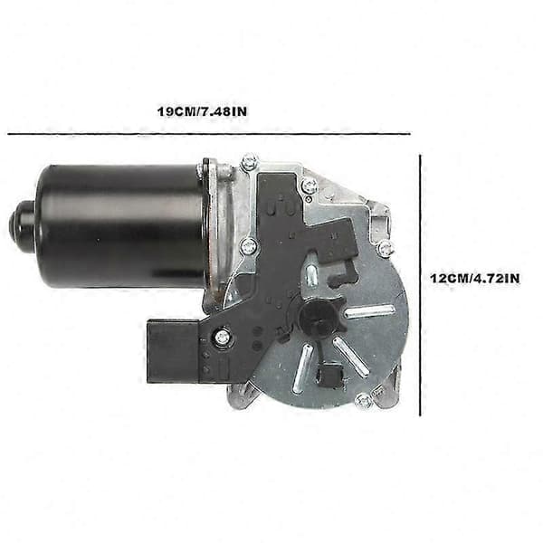 Vindrutetorkarmotor fram för E60 E61 5-serie 2004-2011, ersätter 61617131164 61617176377 Black silver