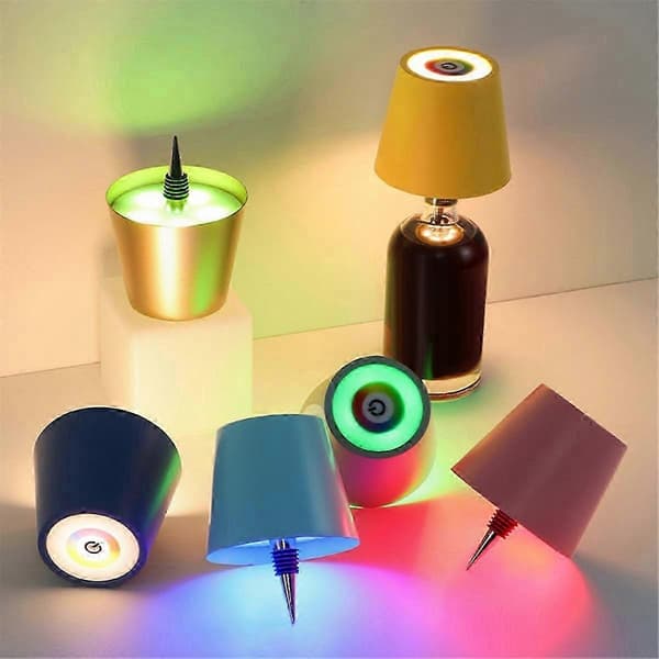 Langaton RGB-pullolamppu 16 miljoonalla värillä ja portaattomalla himmennyksellä